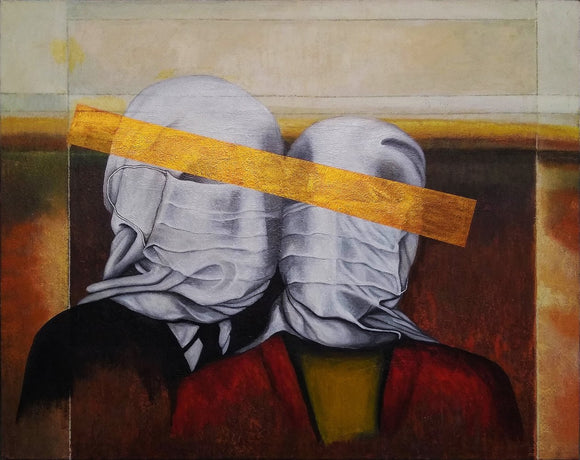 Masked Les Amants I -The Lovers