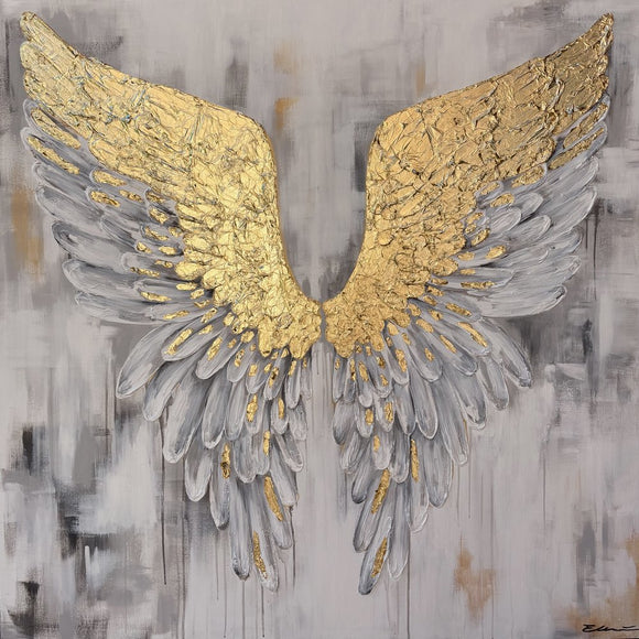 Abstract Angel Wings