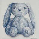 Floral Stuffed Bunny-1