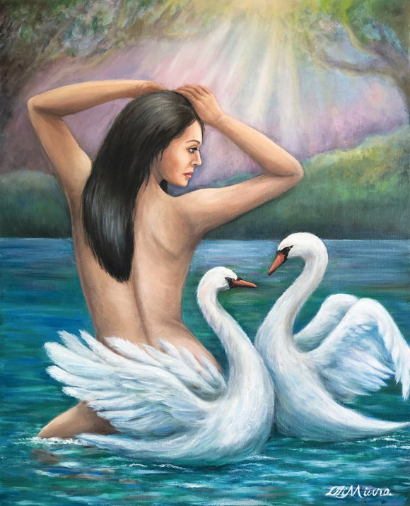 Lady of the wild swans