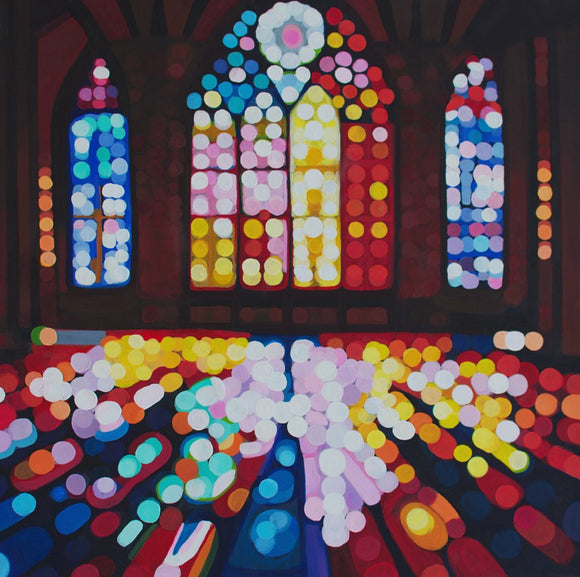 Stained Glass in Church no. 1