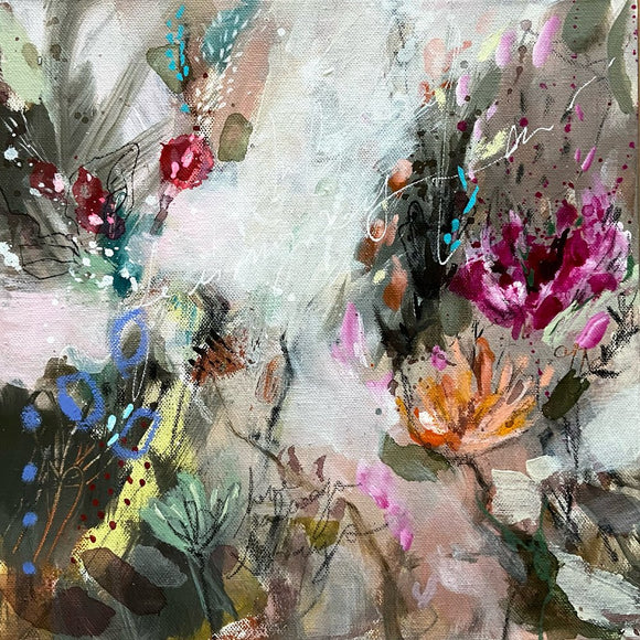 Dancing Petals In Solitude