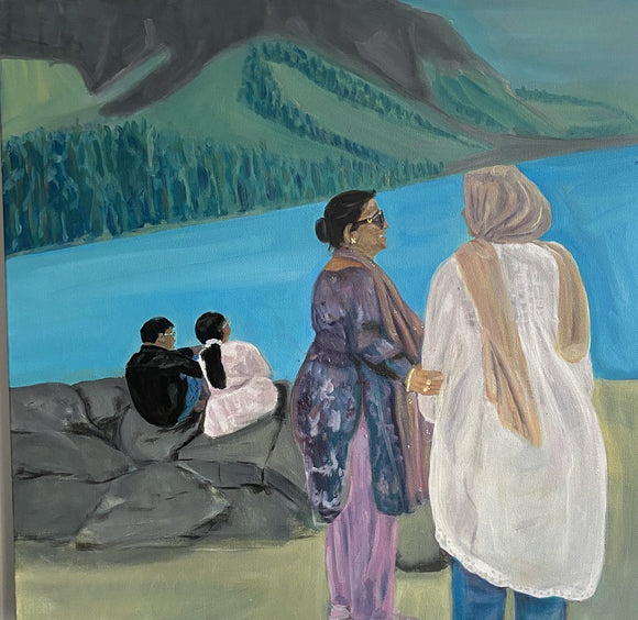 Sunday by the lake louise