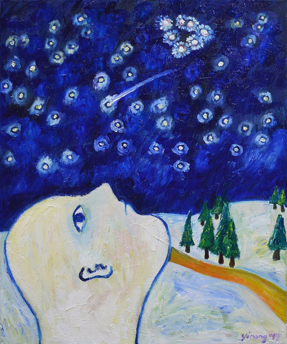 Suspicious lights in the night sky