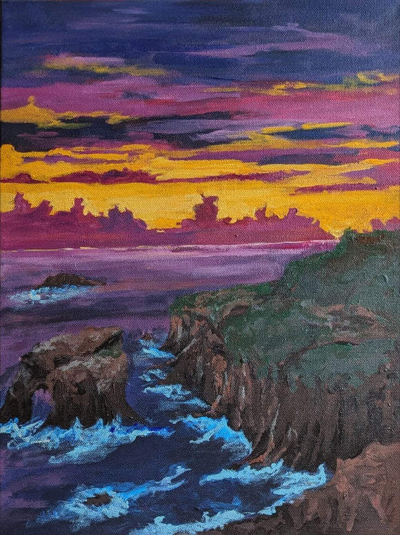 Rocks, water and Skies East Coast Style