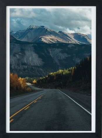 Driving Through the Northern Rockies in British Columbia