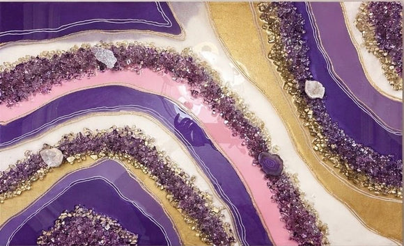 Geode wall art