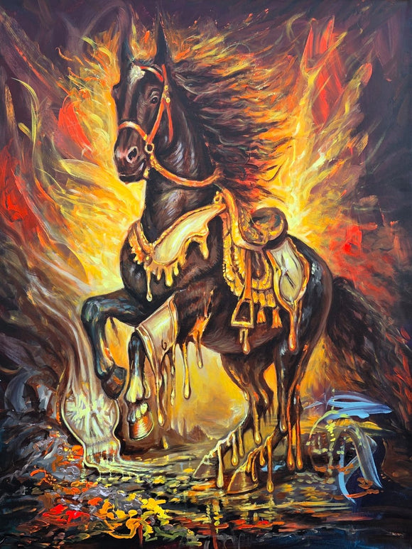 The eternal stallion