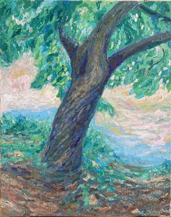 Tree by Pond 2