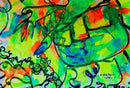 Blood, Sweat and Neon Tears- After Spring Neon Rain - Study#9-1