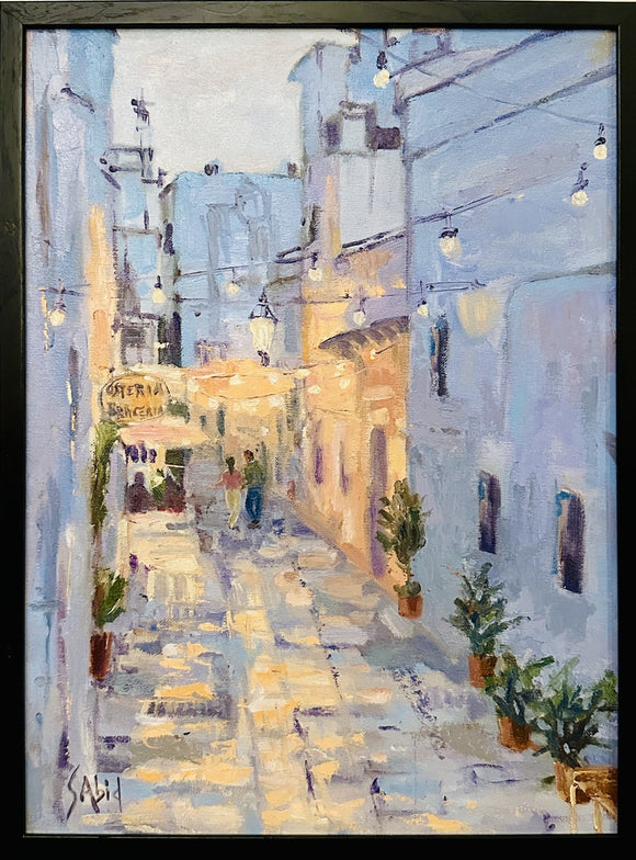Blue Evening in Italy