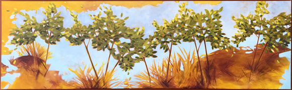 Windy spring Treeline