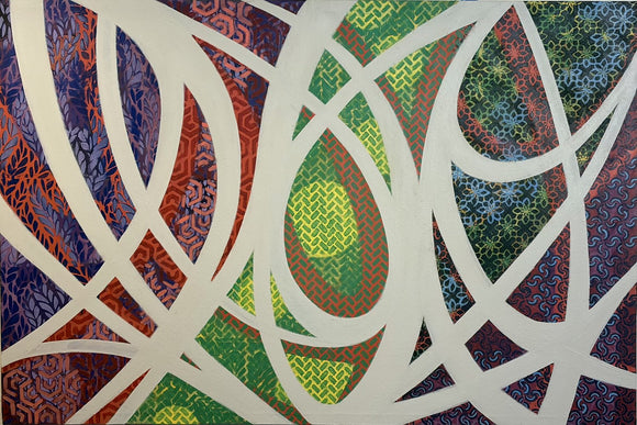 Weaving Colors Series - Untilted #9