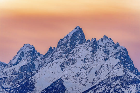 Grand Teton Evening Glow