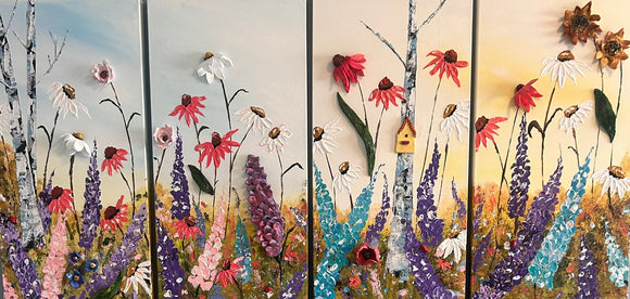 I See You Among the Flowers Standing Tall Reaching for the Sky