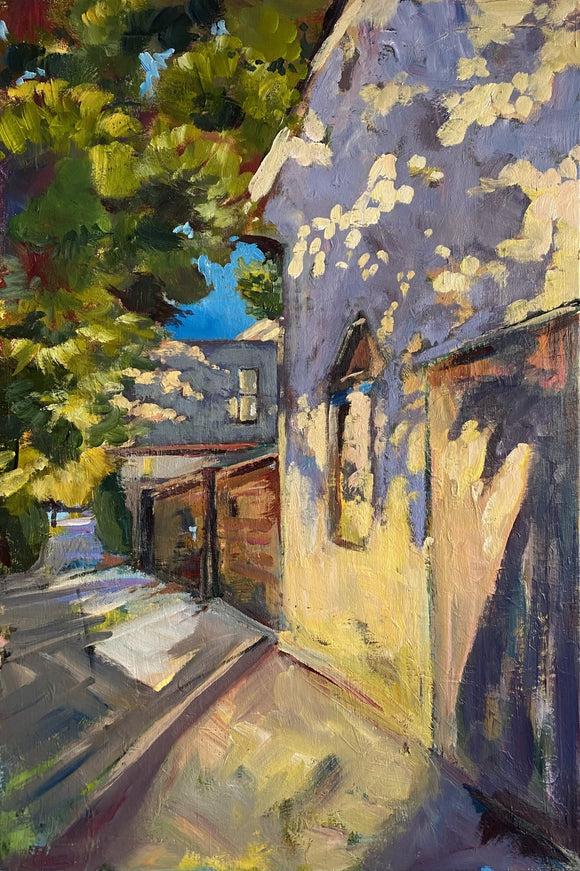 Shadows on a Church