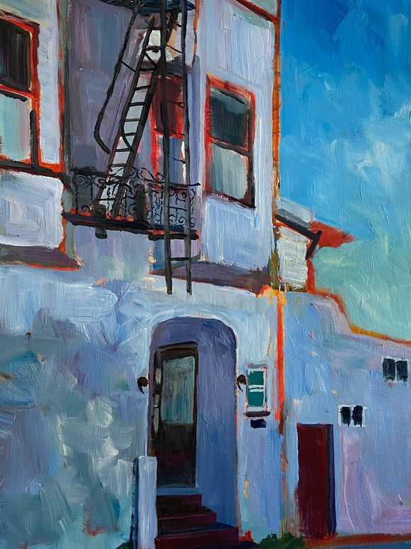 Blue Building