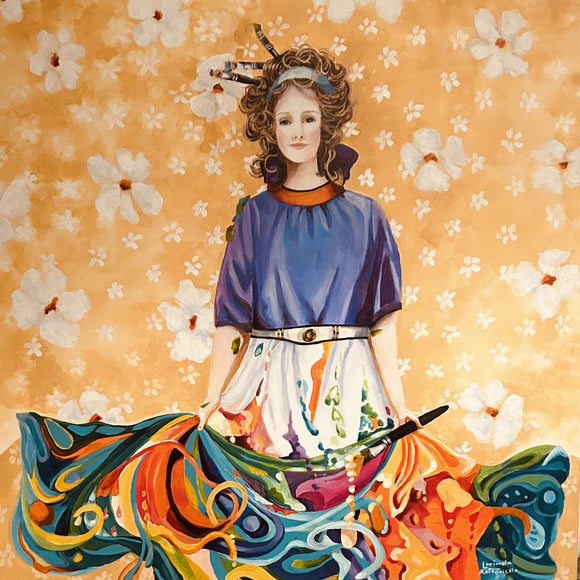 She Could, So She Did.. Penelope The Painter