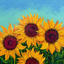 Cheerful Sunflowers-1
