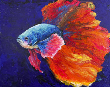 Symphony of Fire and Blue