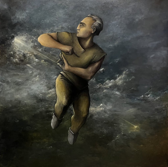 Man Catching Light