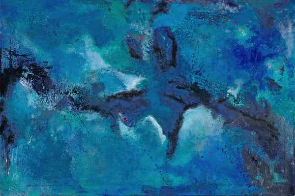 Blue verge of light