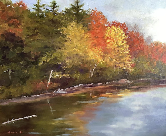 October at Round Lake