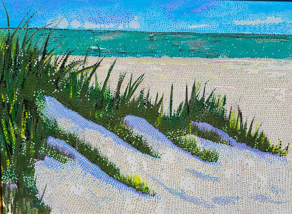 Beach Scene Dots