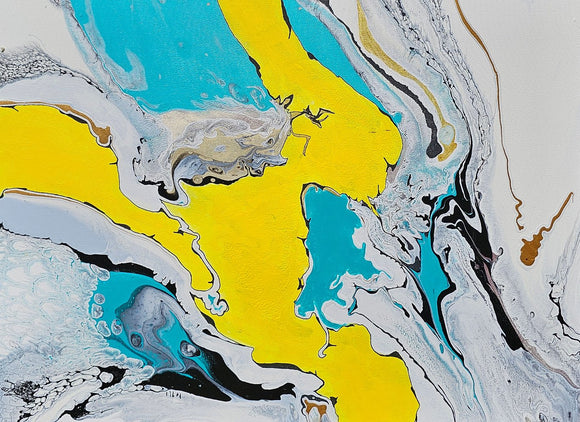 Yellow and Blue