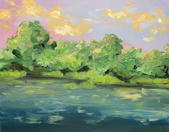 Dusk Near the Chesapeake