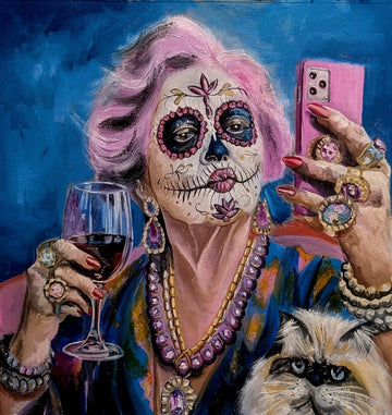 Whispers of Wine and Painted Time