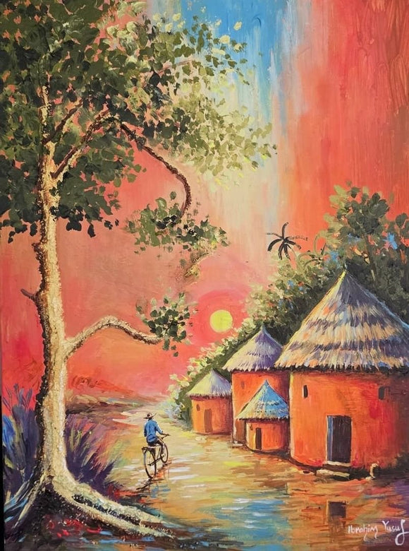 African village