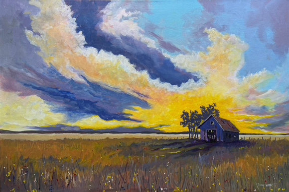 A Prairie Sunset