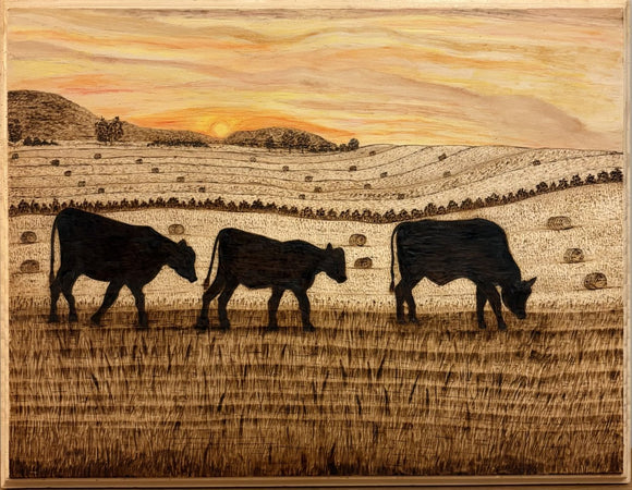 Grazing Cattle