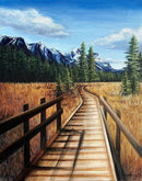 Policeman's Creek Boardwalk, Canmore Alberta-1