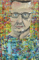 Self Portrait with Words of Grief-1