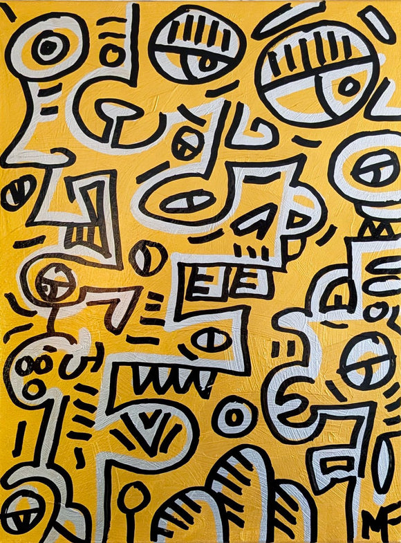 Faces in Gold & Silver