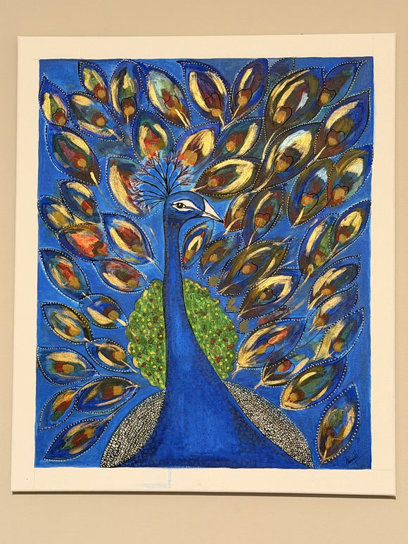 Abstract Peacock