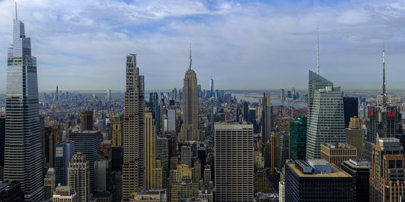 Manhattan Concrete Jungle view from the Top of the Rock
