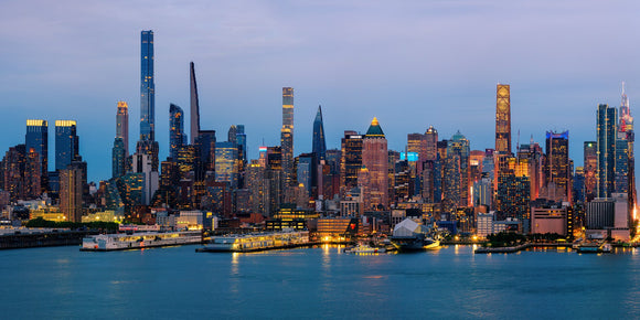 Midtown Manhattan Skyline - Blue Hour - 1 of 2