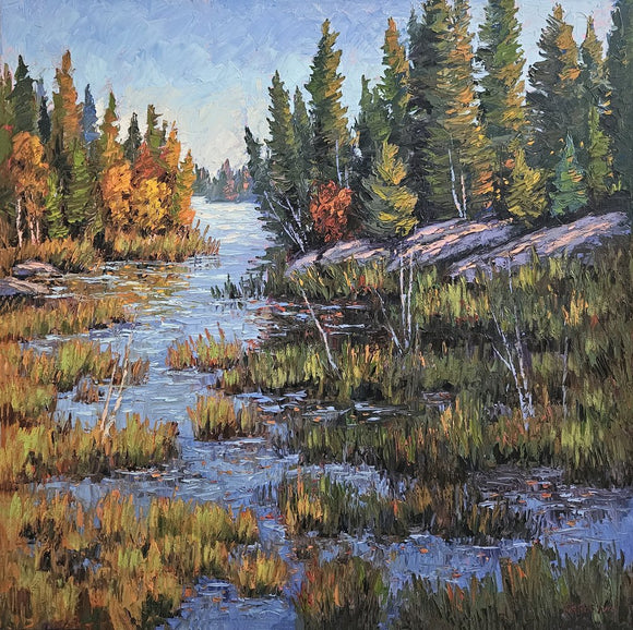Marshland in the Fall