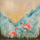 Flamingos at Sunset-1
