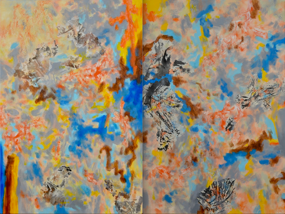 JOY OF TRANSCENDENCES #3, Diptych