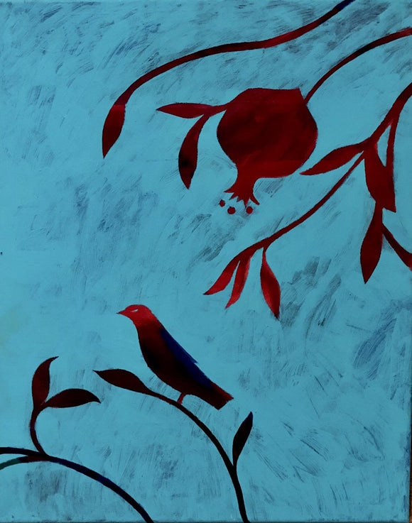 A Pomegranate Tree (5 R)