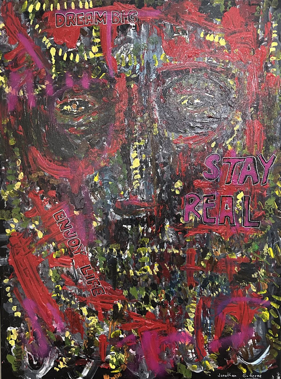 Hope in Yellow and Red