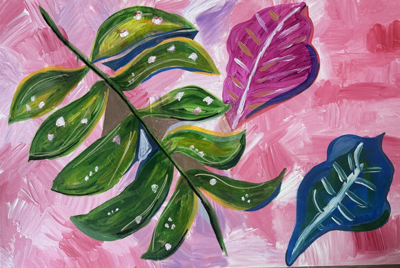 Whispers of Tropical Leaves