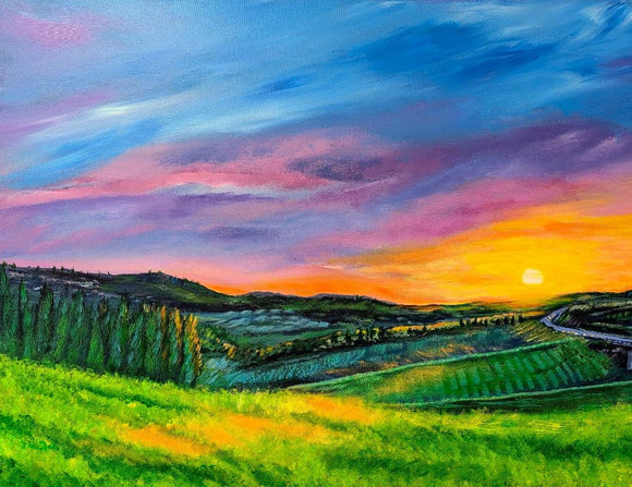 Tuscany Sunset
