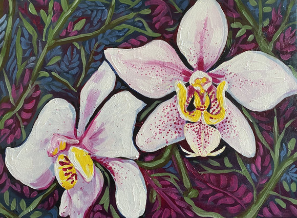 Orchid with Patterns