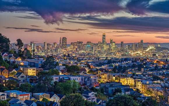 San Francisco skyline, 2019
