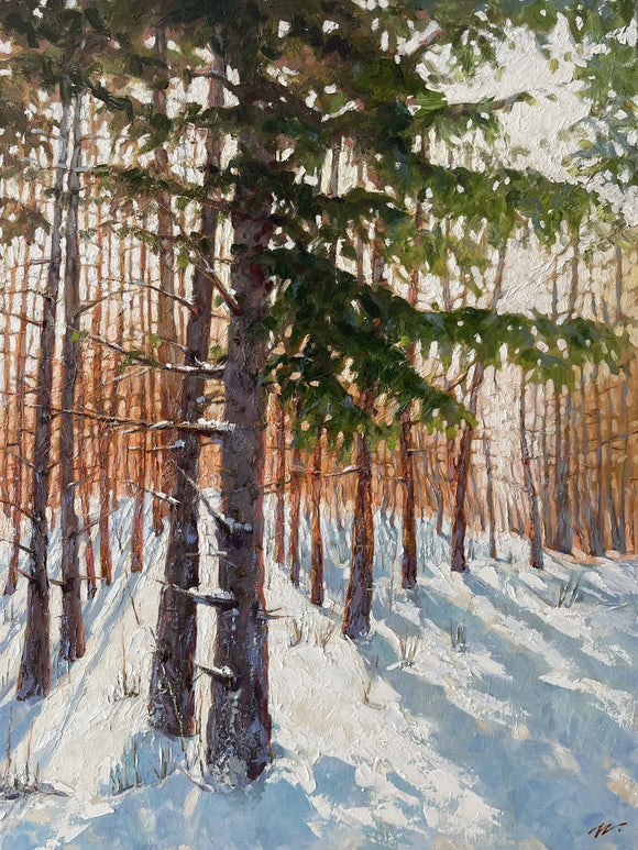 Golden winter